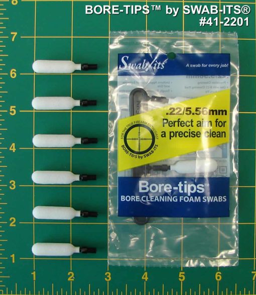 .22cal .223cal 5.56mm BORE-TIPS™ CLEANING SWABS