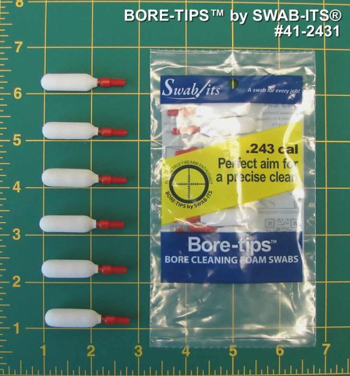 .243 Cal BORE-TIPS™ CLEANING SWABS