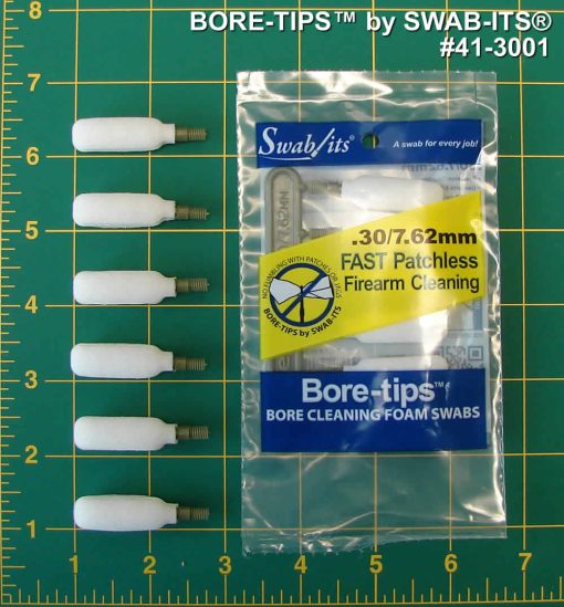 .30cal 7.62mm BORE-TIPS™ CLEANING SWABS