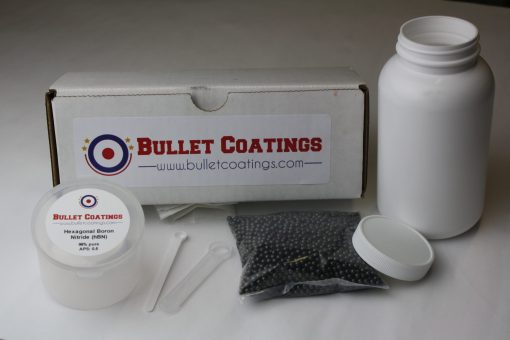 hex boron nitride (hBn) reloading bullet coating